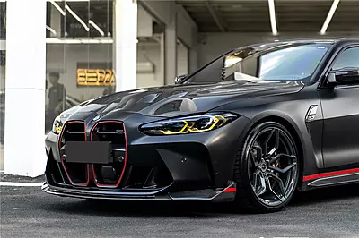 2021–2025 BMW M3 G80 / M4 G82 G83 CL Style Dry Carbon Fiber Front Lip 2021–2025 BMW M3 G80 / M4 G82 G83 CL Style Dry Carbon Fiber Front Lip