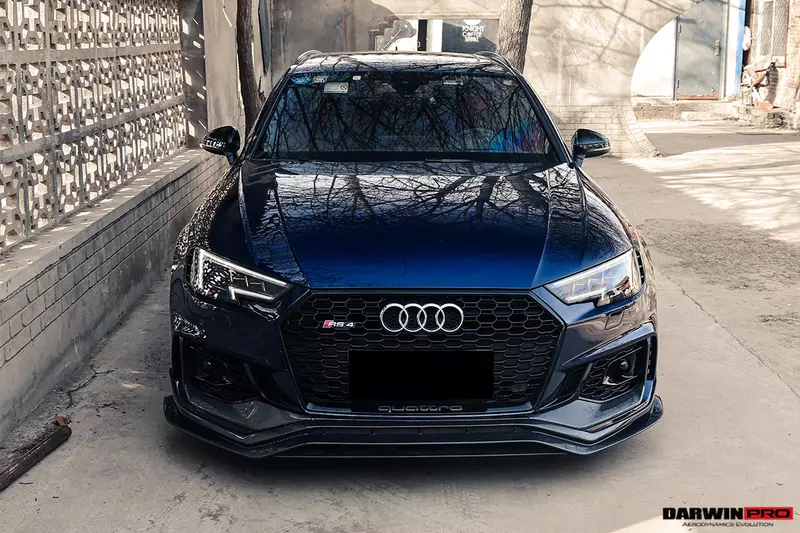 2017–2019 Audi RS4 B9 BKSS Style Front Lip | Carbon Fiber Aero Upgrade 2017–2019 Audi RS4 B9 BKSS Style Front Lip | Carbon Fiber Aero Upgrade