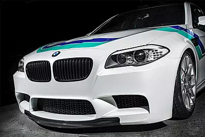 2011β2016 BMW M5 F10 RK Style Carbon Fiber Front Lip 2011β2016 BMW M5 F10 RK Style Carbon Fiber Front Lip
