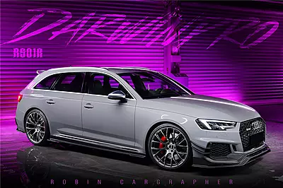 2017–2019 Audi RS4 B9 BKSS Style Carbon Fiber Front Canards | Aerodynamic Upgrade 2017–2019 Audi RS4 B9 BKSS Style Carbon Fiber Front Canards | Aerodynamic Upgrade