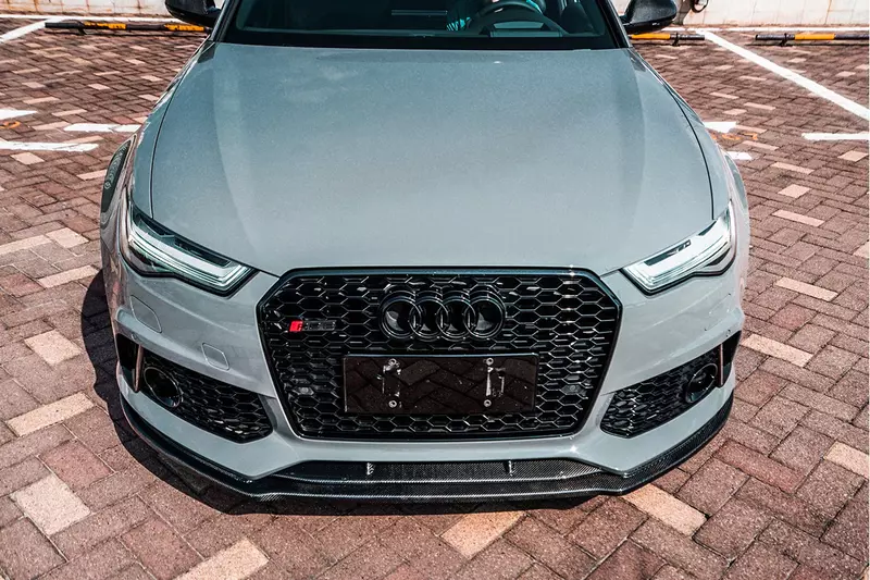 2013–2018 Audi RS6 Avant MN Style Carbon Fiber Front Lip | Aggressive Aero Enhancement 2013–2018 Audi RS6 Avant MN Style Carbon Fiber Front Lip | Aggressive Aero Enhancement