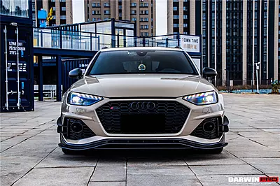 2020–2024 Audi RS4 B9.5 BKSS Style Carbon Fiber Front Lip | Aerodynamic Performance Upgrade 2020–2024 Audi RS4 B9.5 BKSS Style Carbon Fiber Front Lip | Aerodynamic Performance Upgrade