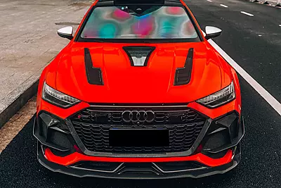Audi RS6 Avant C8 IMP Performance Partial Carbon Fiber Hood | Lightweight & Aggressive Upgrade Audi RS6 Avant C8 IMP Performance Partial Carbon Fiber Hood | Lightweight & Aggressive Upgrade