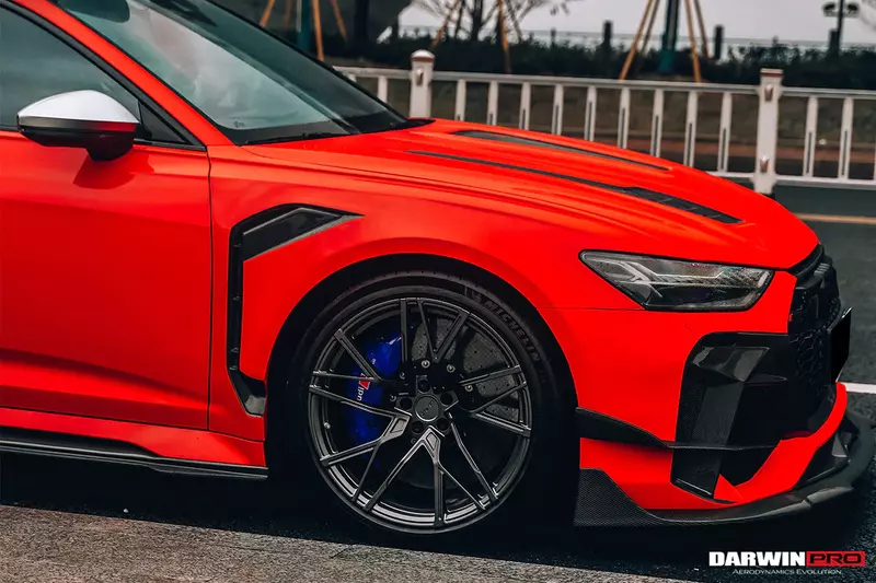 Audi RS6 Avant C8 IMP Performance Carbon Fiber Front Fenders | Motorsport-Inspired Design Audi RS6 Avant C8 IMP Performance Carbon Fiber Front Fenders | Motorsport-Inspired Design