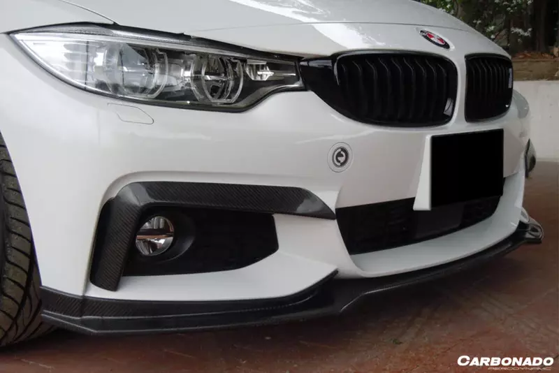 BMW 4 Series F32/F33 M Sport ECC Style Carbon Fiber Front Lip (2014–2017) BMW 4 Series F32/F33 M Sport ECC Style Carbon Fiber Front Lip (2014–2017)