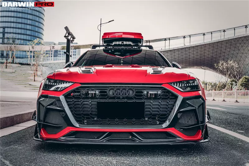 Audi RS6 Avant C8 & RS7 Quattro IMP Performance Carbon Fiber Front Bumper Audi RS6 Avant C8 & RS7 Quattro IMP Performance Carbon Fiber Front Bumper
