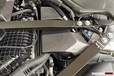 BMW M3 G80 / M4 G82 G83 Dry Carbon Fiber Fuse Cover | 2021–2025 BMW M3 G80 / M4 G82 G83 Dry Carbon Fiber Fuse Cover | 2021–2025