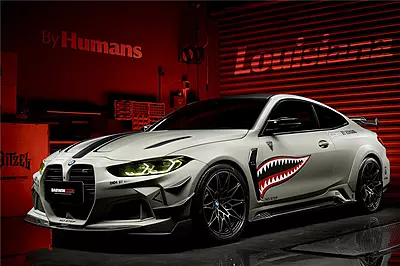 2021–2025 BMW M4 G82 / G83 BKSSII Style Front Bumper, Fender & Side Skirts Kit 2021–2025 BMW M4 G82 / G83 BKSSII Style Front Bumper, Fender & Side Skirts Kit