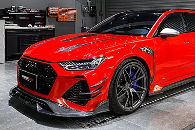 Audi RS6 C8 / RS7 Quattro IMP Performance Carbon Fiber Front Canards | Aero Styling Upgrade Audi RS6 C8 / RS7 Quattro IMP Performance Carbon Fiber Front Canards | Aero Styling Upgrade