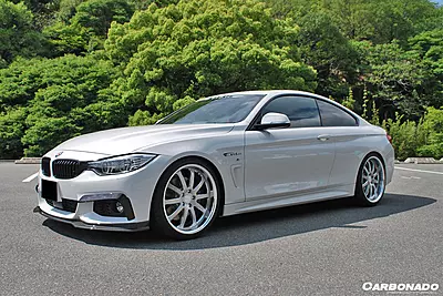BMW 4 Series F32/F33 M Sport ECC Style Carbon Fiber Front Lip (2014–2017) BMW 4 Series F32/F33 M Sport ECC Style Carbon Fiber Front Lip (2014–2017)