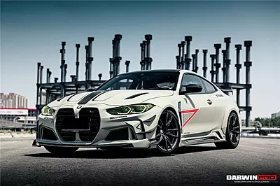 2021–2025 BMW M4 G82 / G83 BKSSII Style Front Bumper, Fender & Side Skirts Kit 2021–2025 BMW M4 G82 / G83 BKSSII Style Front Bumper, Fender & Side Skirts Kit