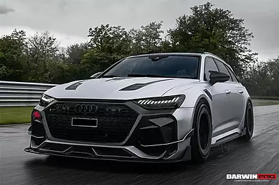 Audi RS6 Avant C8 & RS7 Quattro IMP Performance Carbon Fiber Front Bumper Audi RS6 Avant C8 & RS7 Quattro IMP Performance Carbon Fiber Front Bumper