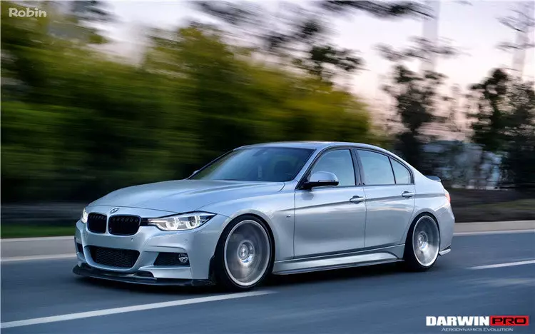 BMW 3 Series F30 F35 M-Tech GV Style Carbon Fiber Front Lip | 2013–2019 BMW 3 Series F30 F35 M-Tech GV Style Carbon Fiber Front Lip | 2013–2019