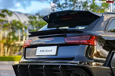 2013–2018 Audi RS6 Avant BKSS Style Roof Spoiler | Carbon Fiber Rear Aero Add-On 2013–2018 Audi RS6 Avant BKSS Style Roof Spoiler | Carbon Fiber Rear Aero Add-On