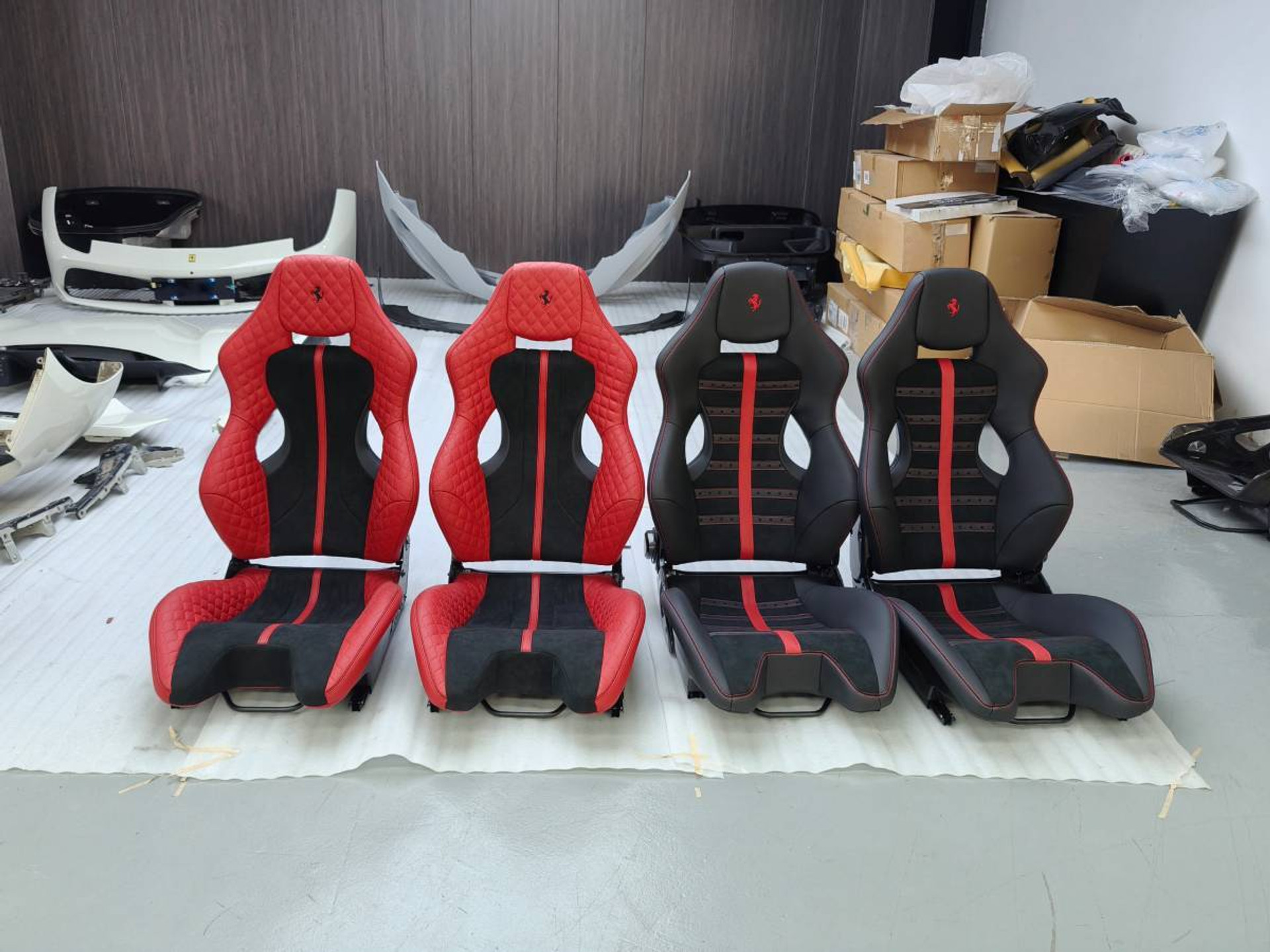 Ferrari F12 Berlinetta Carbon Fiber Seats