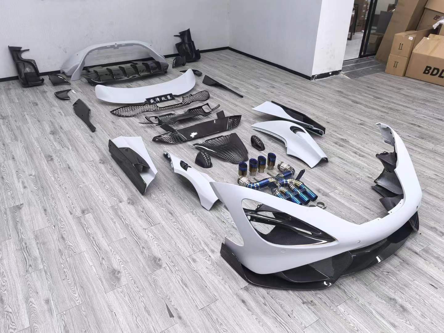McLaren 720S Upgraded with 765LT Style Body Kit Carbon Fiber Body Kit McLaren 720S Upgraded with 765LT Style Body Kit Carbon Fiber Body Kit