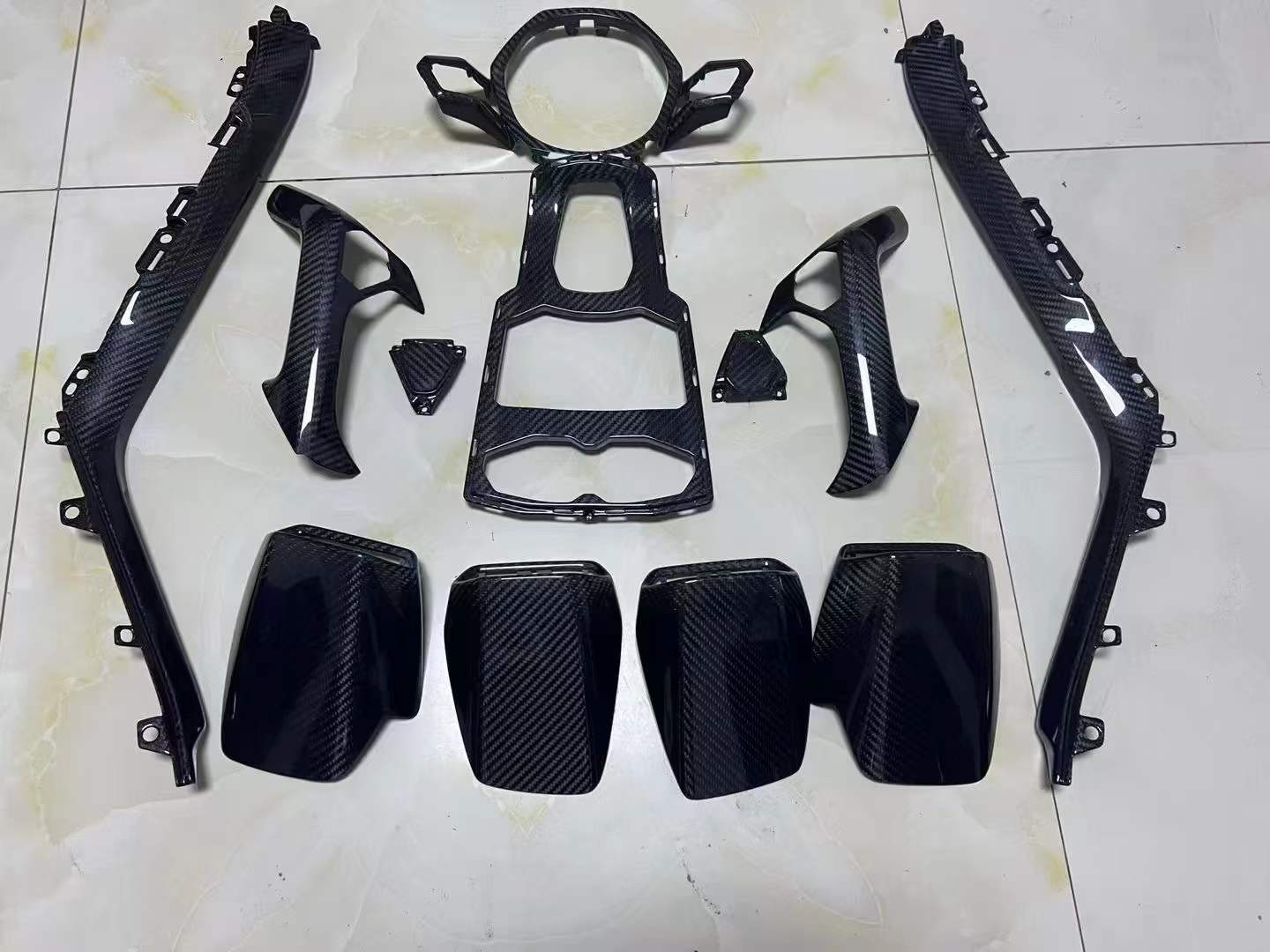 Lamborghini Huracán 610 Dry Carbon Interior Parts Lamborghini Huracán 610 Dry Carbon Interior Parts