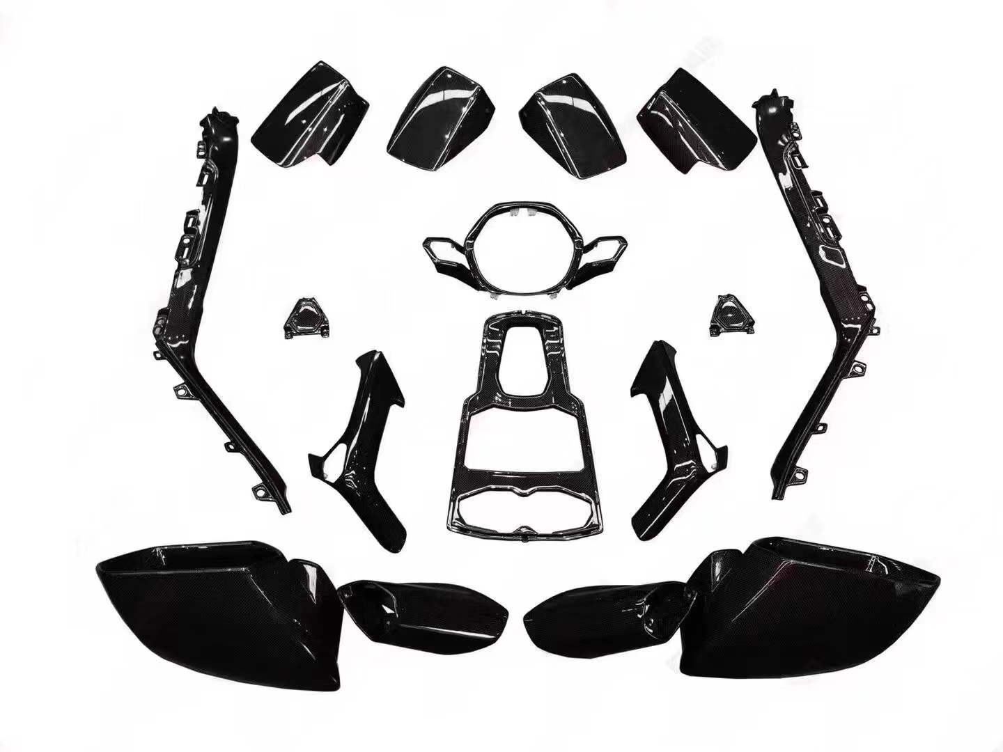 Lamborghini Huracán 610 Dry Carbon Interior Parts Lamborghini Huracán 610 Dry Carbon Interior Parts
