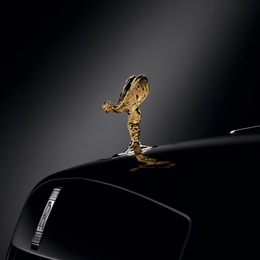 Rolls-Royce Phantom 9-Carat Gold Plated Spirit of Ecstasy Rolls-Royce Phantom 9-Carat Gold Plated Spirit of Ecstasy