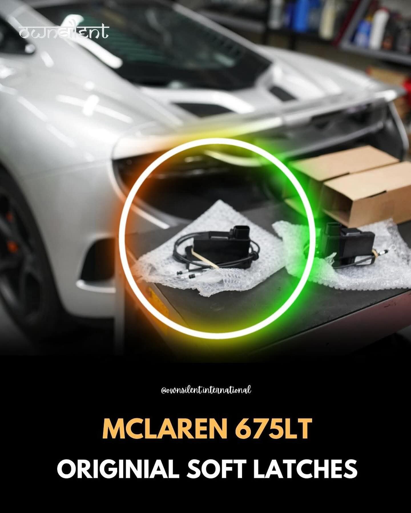Genuine McLaren Soft Close Door Latches (pair) Genuine McLaren Soft Close Door Latches (pair)
