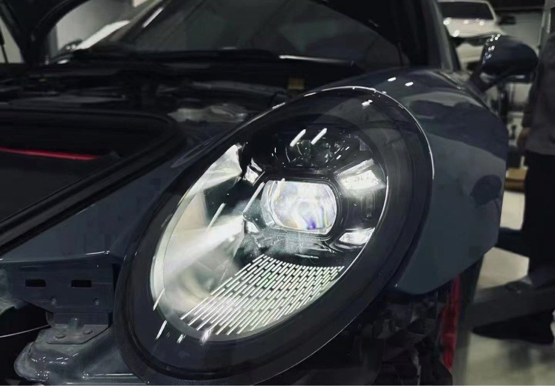 Porsche 991 Turbo S PDLS Plus LED headlights Pair in Black Housing Porsche 991 Turbo S PDLS Plus LED headlights Pair in Black Housing