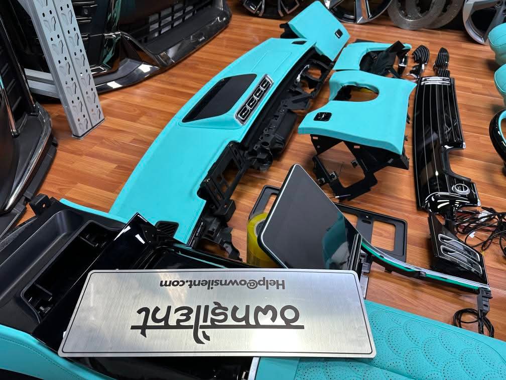 Mercedes Benz S Class Interior Kit For W221 Upgrade To W223 Maybach Type