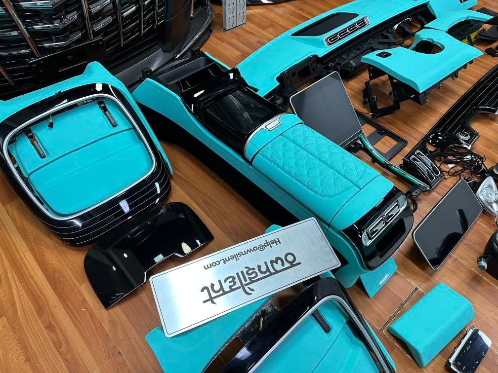Mercedes Benz S Class Interior Kit For W221 Upgrade To W223 Maybach Type