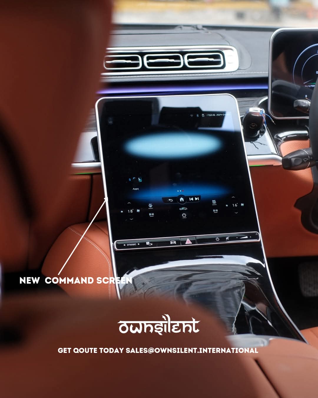 Mercedes Benz S Class Right Hand Drive Interior Kit For W221 Upgrade To W223 Maybach Type