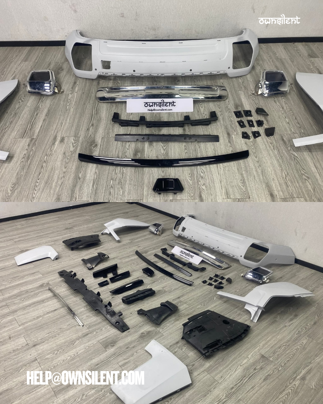 Rolls-Royce Cullinan Series I Conversion Facelift Body Kit to Series II