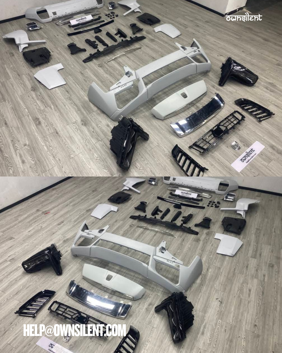 Rolls-Royce Cullinan Series I Conversion Facelift Body Kit to Series II