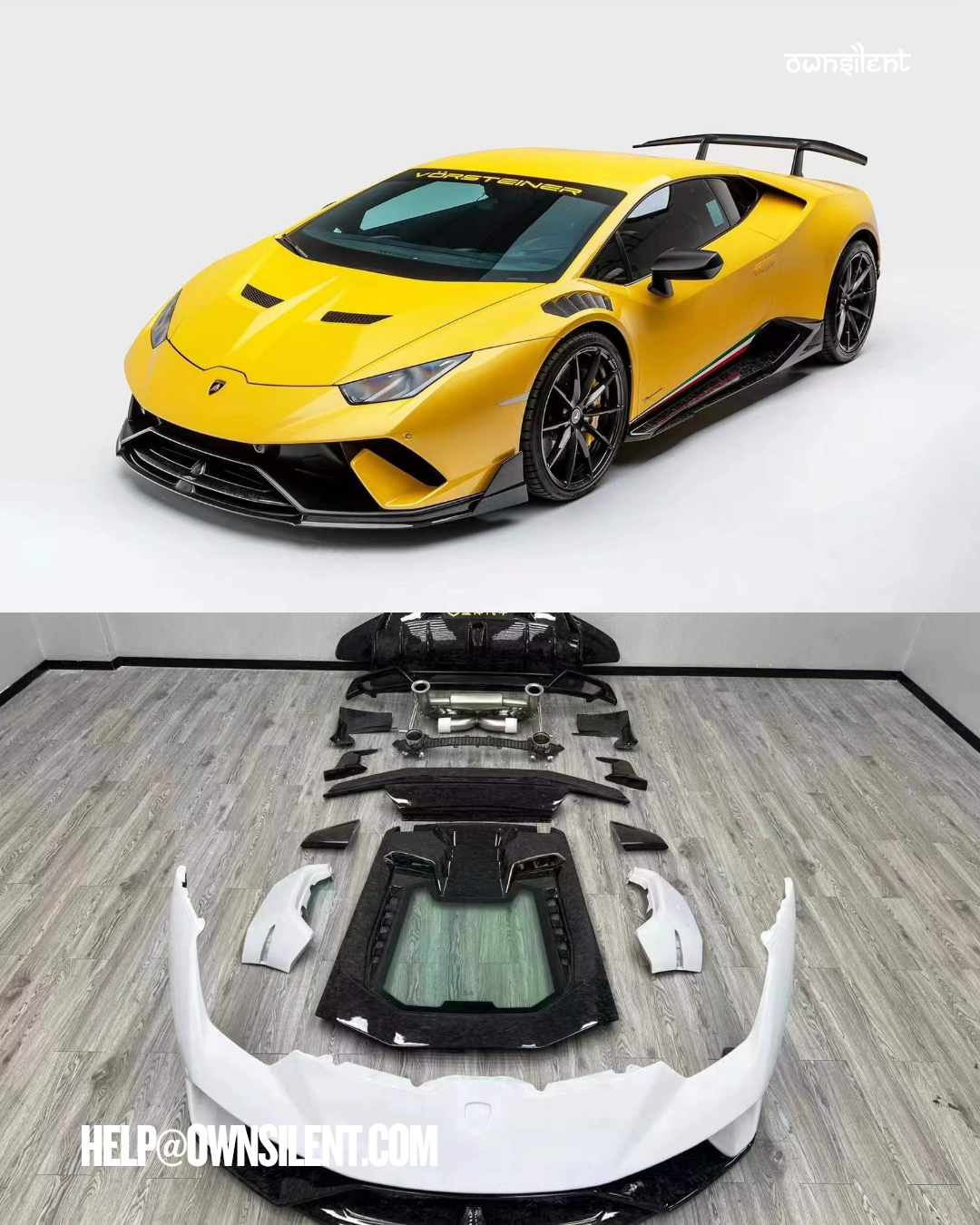 Lamborghini Huracan LP580/LP610 to LP640 Performante Conversion Kit Lamborghini Huracan LP580/LP610 to LP640 Performante Conversion Kit