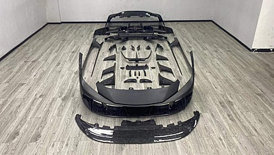 Ferrari F8 Mansory Design Wet Carbon Fiber Body Kit