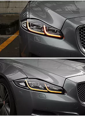 Jaguar XJ/XJL 2010-2016 Full LED Headlight Upgrade | 2018 Style Xenon HID Retrofit with DRL Jaguar XJ/XJL 2010-2016 Full LED Headlight Upgrade | 2018 Style Xenon HID Retrofit with DRL