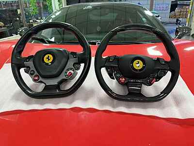 Ferrari LED Carbon Fiber Steering Wheel for 458, FF, F12, 488, GTC4, 812, F8, Portofino Ferrari LED Carbon Fiber Steering Wheel for 458, FF, F12, 488, GTC4, 812, F8, Portofino