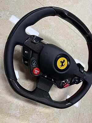 Ferrari LED Carbon Fiber Steering Wheel for 458, FF, F12, 488, GTC4, 812, F8, Portofino Ferrari LED Carbon Fiber Steering Wheel for 458, FF, F12, 488, GTC4, 812, F8, Portofino