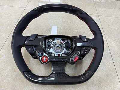 Ferrari LED Carbon Fiber Steering Wheel for 458, FF, F12, 488, GTC4, 812, F8, Portofino Ferrari LED Carbon Fiber Steering Wheel for 458, FF, F12, 488, GTC4, 812, F8, Portofino
