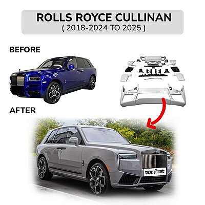 Rolls-Royce Cullinan 2018 -2024 Upgrade to 2025 Conversion Body Kit Rolls-Royce Cullinan 2018 -2024 Upgrade to 2025 Conversion Body Kit
