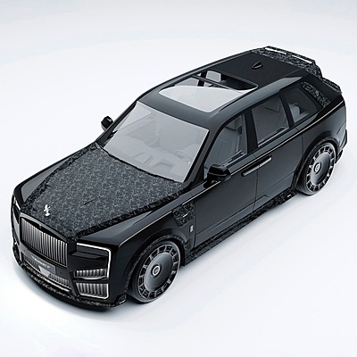 Rolls-Royce Cullinan Series II Mansory Design Exterior Carbon Fiber Body Kits