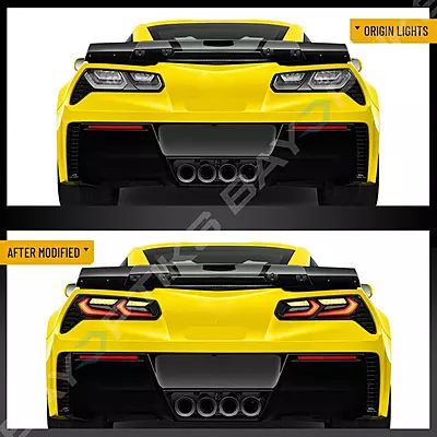 Sequential LED Taillights for C7 Chevrolet Corvette (2014–2017) Sequential LED Taillights for C7 Chevrolet Corvette (2014–2017)