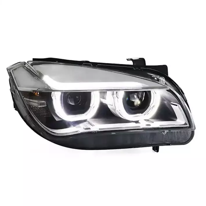 E84 X1 Facelift Style LED Headlights w/DTM Rings (2010β2015) E84 X1 Facelift Style LED Headlights w/DTM Rings (2010β2015)
