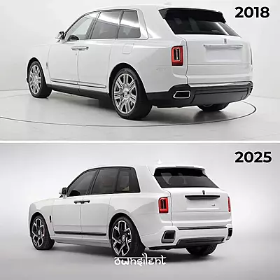Rolls-Royce Cullinan 2018 Upgrade to 2025 Rolls-Royce Cullinan 2018 Upgrade to 2025