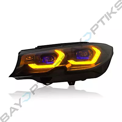 BMW G20 3 Series Laser Style LED Headlights White/Yellow (2019β2022 Non-Laser Only) BMW G20 3 Series Laser Style LED Headlights White/Yellow (2019β2022 Non-Laser Only)