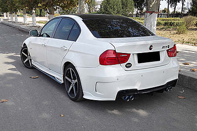BMW E90 LCI 1M Style Rear Bumper (2008–2012) BMW E90 LCI 1M Style Rear Bumper (2008–2012)