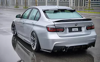BMW F35 M-Tech GV Style Carbon Fiber Side Skirts (2013–2019) BMW F35 M-Tech GV Style Carbon Fiber Side Skirts (2013–2019)