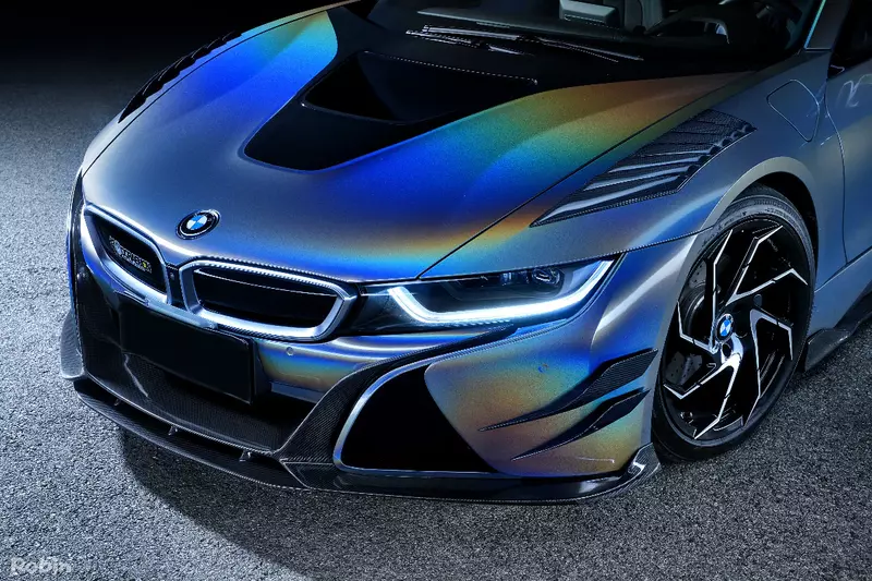BMW i8 BZK Carbon Fiber Front Canards (2014–2018) BMW i8 BZK Carbon Fiber Front Canards (2014–2018)