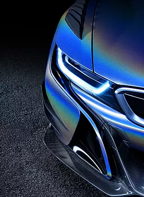 BMW i8 BZK Carbon Fiber Front Canards (2014–2018) BMW i8 BZK Carbon Fiber Front Canards (2014–2018)
