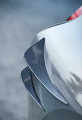 BMW i8 BZK Carbon Fiber Rear Canards (2014–2018) BMW i8 BZK Carbon Fiber Rear Canards (2014–2018)