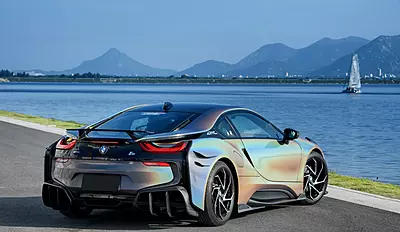 BMW i8 BZK Carbon Fiber Rear Diffuser (2014–2018) BMW i8 BZK Carbon Fiber Rear Diffuser (2014–2018)