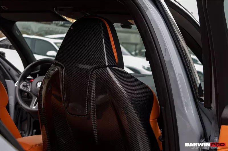 2021–2025 BMW M3 G80 Carbon Fiber Seat-Back Covers – CFRP / Forged / Dry Carbon Options 2021–2025 BMW M3 G80 Carbon Fiber Seat-Back Covers – CFRP / Forged / Dry Carbon Options