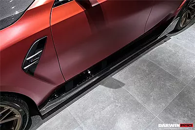 2021–2025 BMW M3 G80 BKSS Style Carbon Fiber Side Skirts 2021–2025 BMW M3 G80 BKSS Style Carbon Fiber Side Skirts